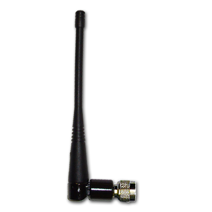 UHF Right-Angle Whip Antenna, 450-470 MHz, TNC